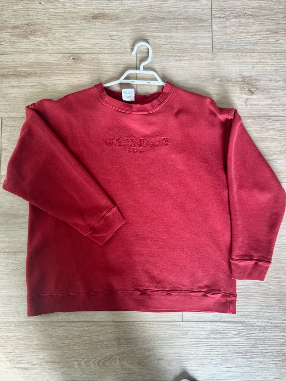 Vintage 90s GUESS Jeans USA Embroidered Crewneck Sweatshirt